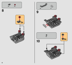 LEGO 75300 instructions page 8 – build guide