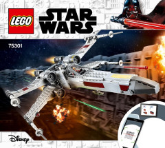 LEGO 75301 instructions page 1 – build guide