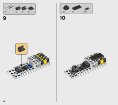 LEGO 75301 instructions page 10 – build guide