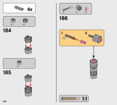 LEGO 75301 instructions page 100 – build guide