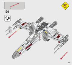 LEGO 75301 instructions page 103 – build guide