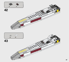 LEGO 75301 instructions page 27 – build guide