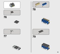 LEGO 75301 instructions page 43 – build guide