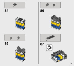 LEGO 75301 instructions page 45 – build guide
