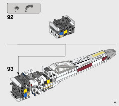 LEGO 75301 instructions page 47 – build guide