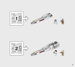 LEGO 75301 instructions page 5 – build guide