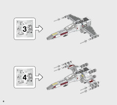 LEGO 75301 instructions page 6 – build guide