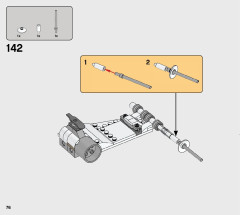 LEGO 75301 instructions page 76 – build guide