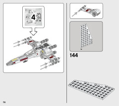 LEGO 75301 instructions page 78 – build guide