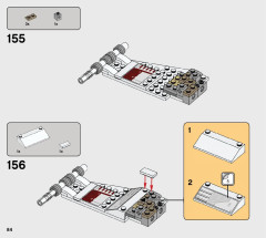LEGO 75301 instructions page 84 – build guide