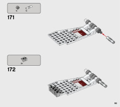 LEGO 75301 instructions page 93 – build guide