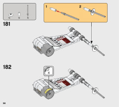 LEGO 75301 instructions page 98 – build guide