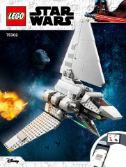 LEGO 75302 instructions page 1 – build guide