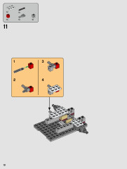 LEGO 75302 instructions page 10 – build guide