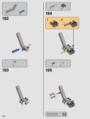 LEGO 75302 instructions page 100 – build guide