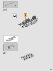 LEGO 75302 instructions page 105 – build guide