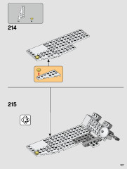 LEGO 75302 instructions page 107 – build guide