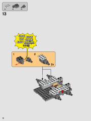 LEGO 75302 instructions page 12 – build guide