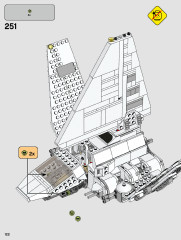 LEGO 75302 instructions page 122 – build guide