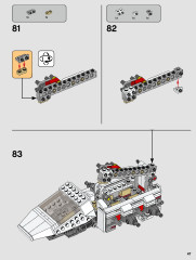 LEGO 75302 instructions page 47 – build guide