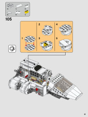 LEGO 75302 instructions page 61 – build guide
