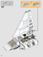 LEGO 75302 instructions page 90 – build guide
