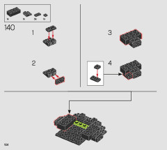 LEGO 75304 instructions page 104 – build guide