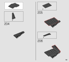 LEGO 75304 instructions page 133 – build guide