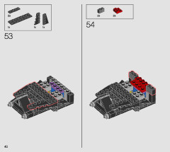 LEGO 75304 instructions page 40 – build guide