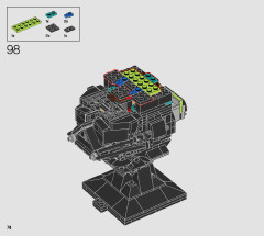 LEGO 75304 instructions page 74 – build guide