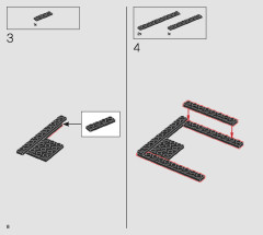 LEGO 75304 instructions page 8 – build guide