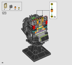 LEGO 75304 instructions page 90 – build guide