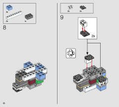 LEGO 75305 instructions page 10 – build guide