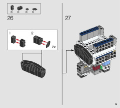 LEGO 75305 instructions page 19 – build guide
