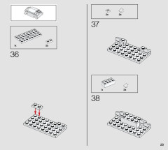 LEGO 75305 instructions page 23 – build guide