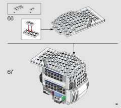 LEGO 75305 instructions page 35 – build guide