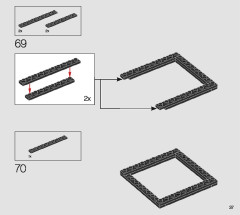LEGO 75305 instructions page 37 – build guide