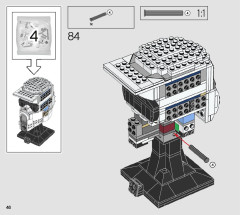 LEGO 75305 instructions page 46 – build guide