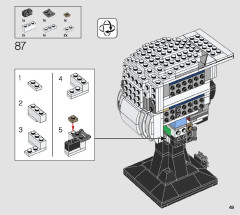 LEGO 75305 instructions page 49 – build guide