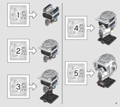 LEGO 75305 instructions page 5 – build guide