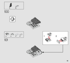 LEGO 75305 instructions page 55 – build guide