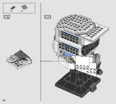 LEGO 75305 instructions page 56 – build guide