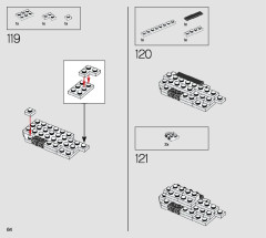 LEGO 75305 instructions page 64 – build guide
