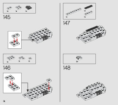 LEGO 75305 instructions page 74 – build guide