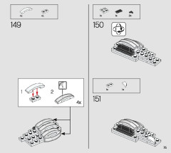 LEGO 75305 instructions page 75 – build guide