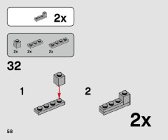 LEGO 75310 instructions page 58 – build guide