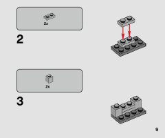 LEGO 75310 instructions page 9 – build guide