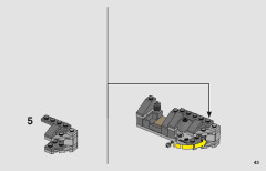 LEGO 75311 instructions page 43 – build guide