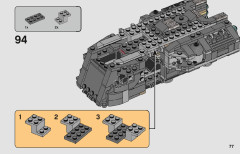 LEGO 75311 instructions page 77 – build guide