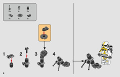 LEGO 75311 instructions page 8 – build guide